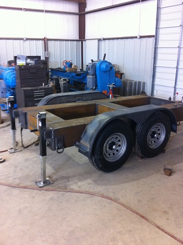 Fuel Cell Frame Trailer