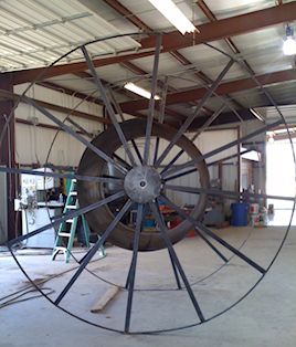 hose reel in progress